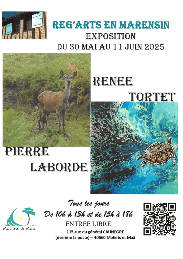 Exposition de Renée Tortet et Pierre Laborde