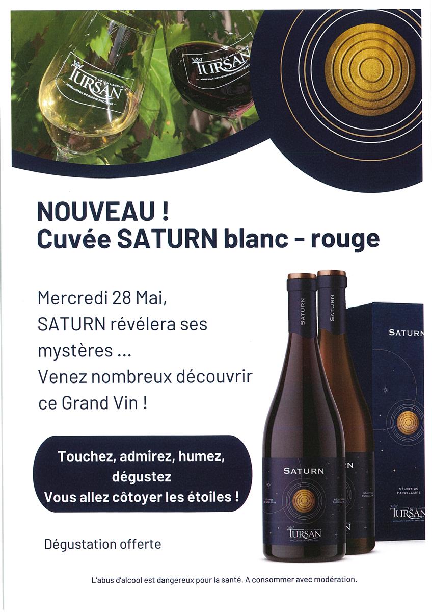 Soirée dégustation Lancement de la cuvée Saturn