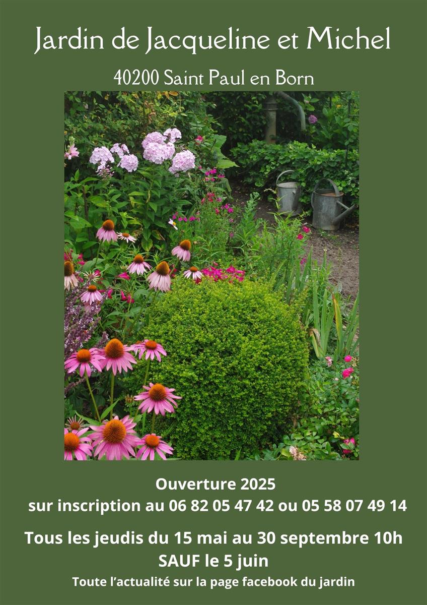 Visite guidée "Le jardin de Michel et Jacqueline"
