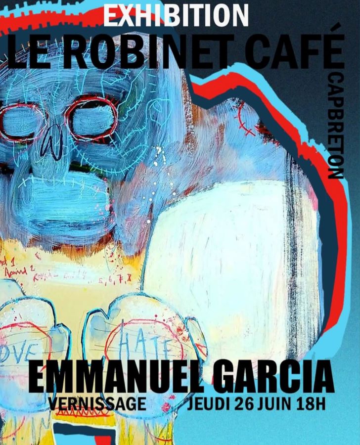 Vernissage Emmanuel Garcia - Le Robinet Café