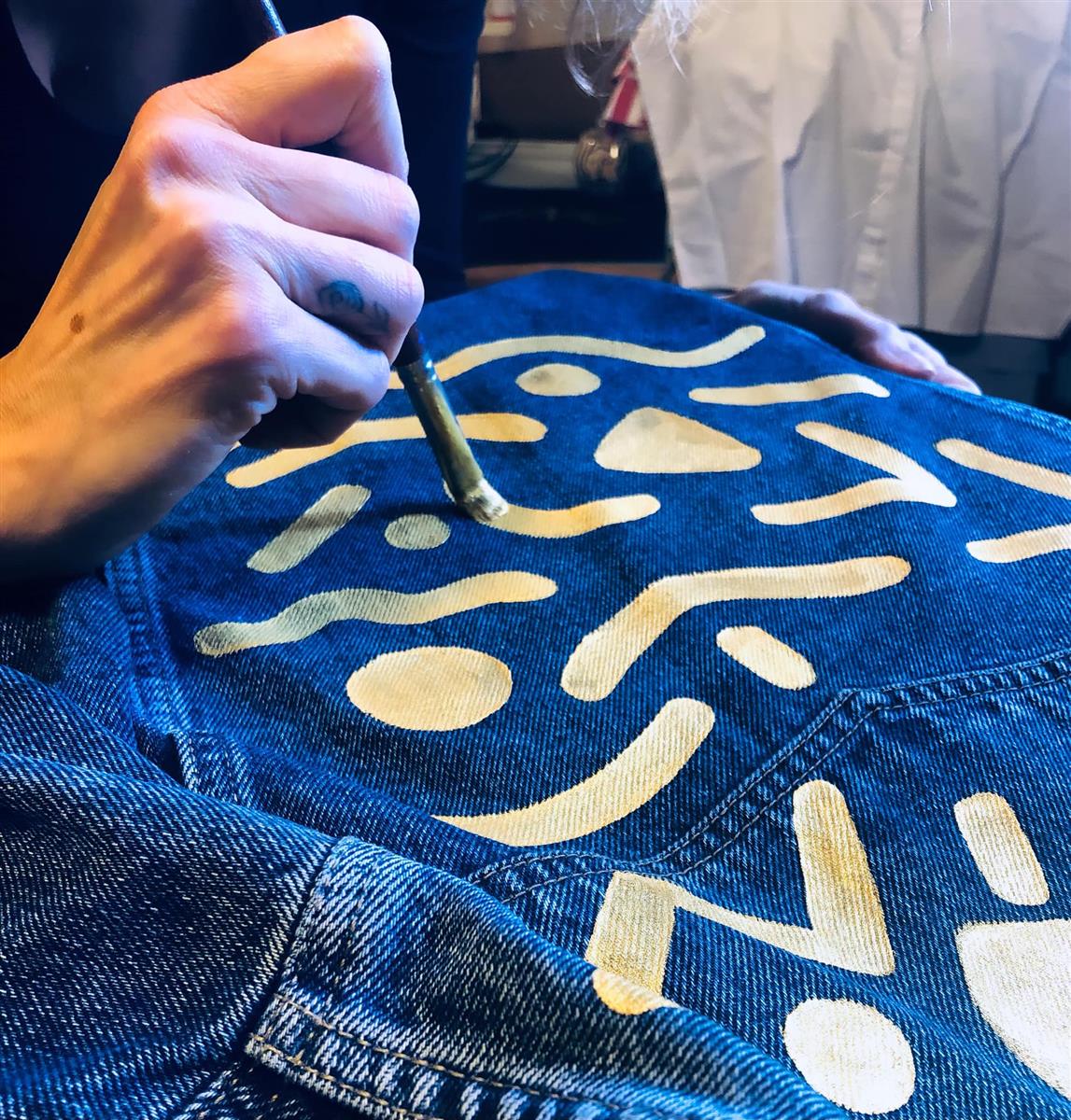 Atelier Upcycling / Peinture textile