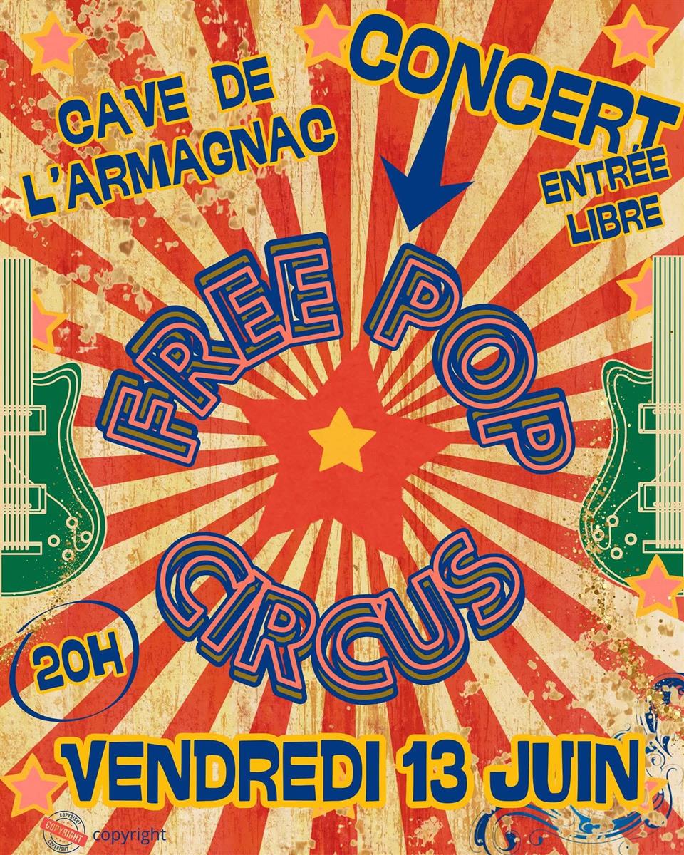 Concert : Free Pop Circus