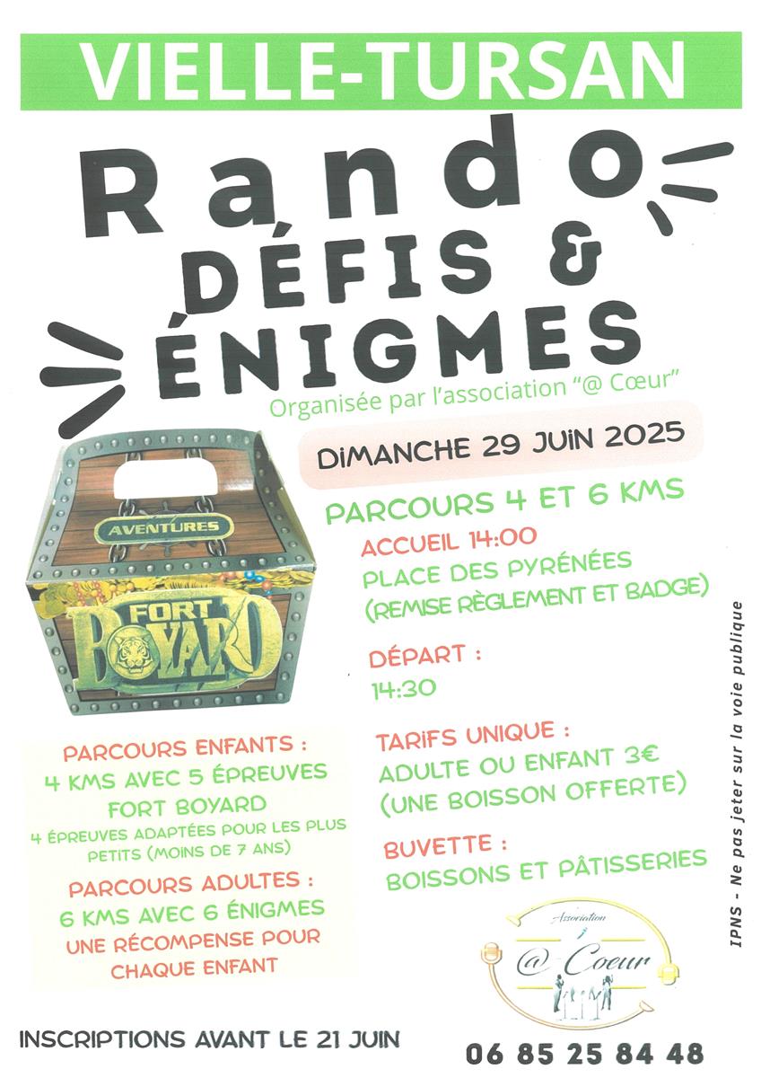 Rando défis et énigmes