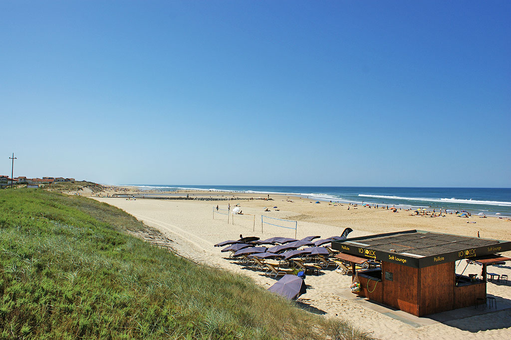 Plage de la Garluche Mimizan